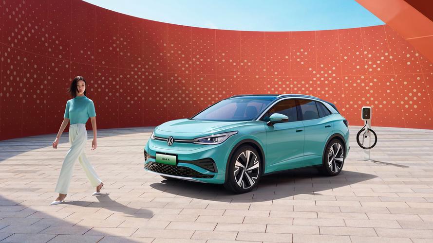 大众id4x纯电动车价格图片/大众id4电动汽车评价